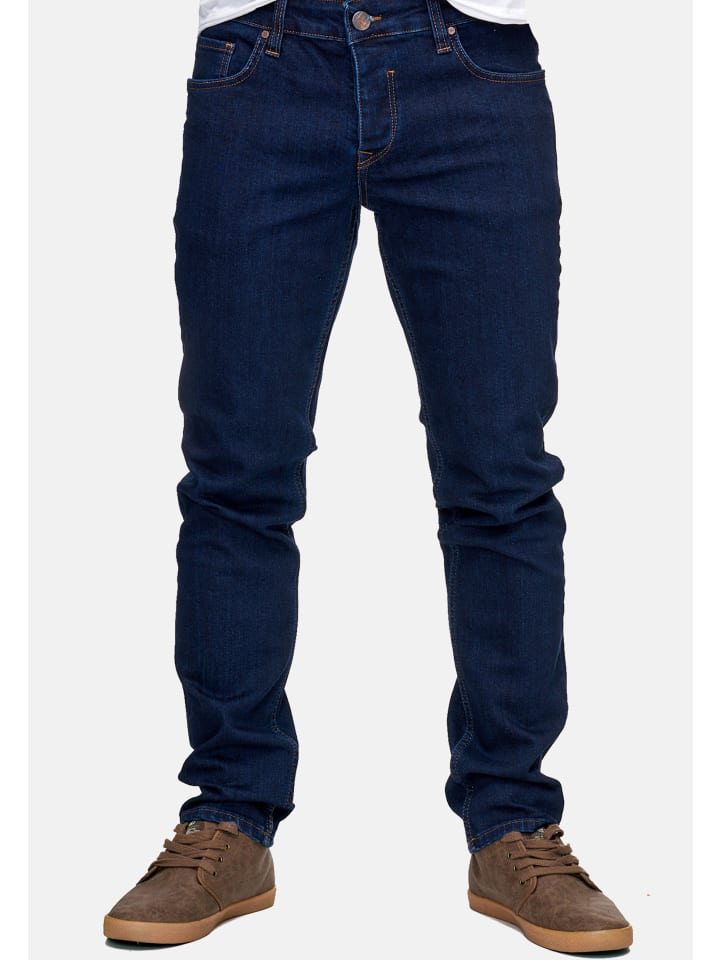 RESLAD Jeans Basic Stretch Denim in dunkelblau günstig kaufen