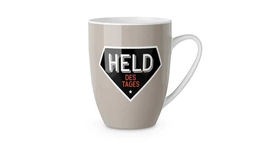 Geschenk für Dich Becher Held des Tages