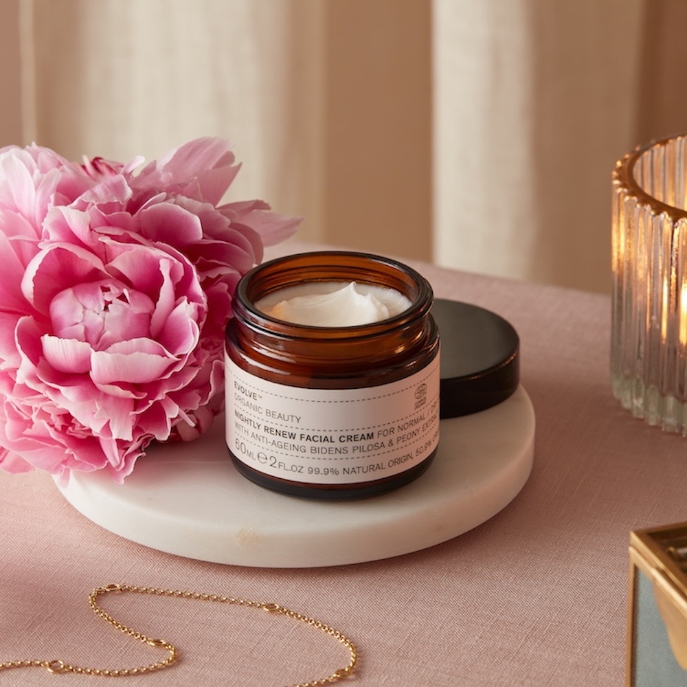 evolve organic beauty Nightly Renew Facial Cream 60ml Crème de nuit