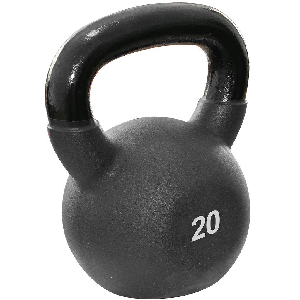 Sporttrend 24 Kettlebell Kettlebell 20kg, Kugelhantel Hantel, Schwunghantel Fitnesskugel Fitnesshantel Hantel Hanteln