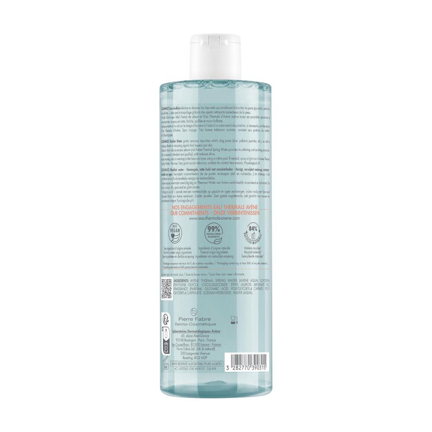 Eau Thermale Avène Cleanance Eau micellaire nettoyante