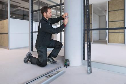 Bosch Blue 0601066J00 GCL 2-15 G Profesjonell Kombilinjelaser Grønn i koffert