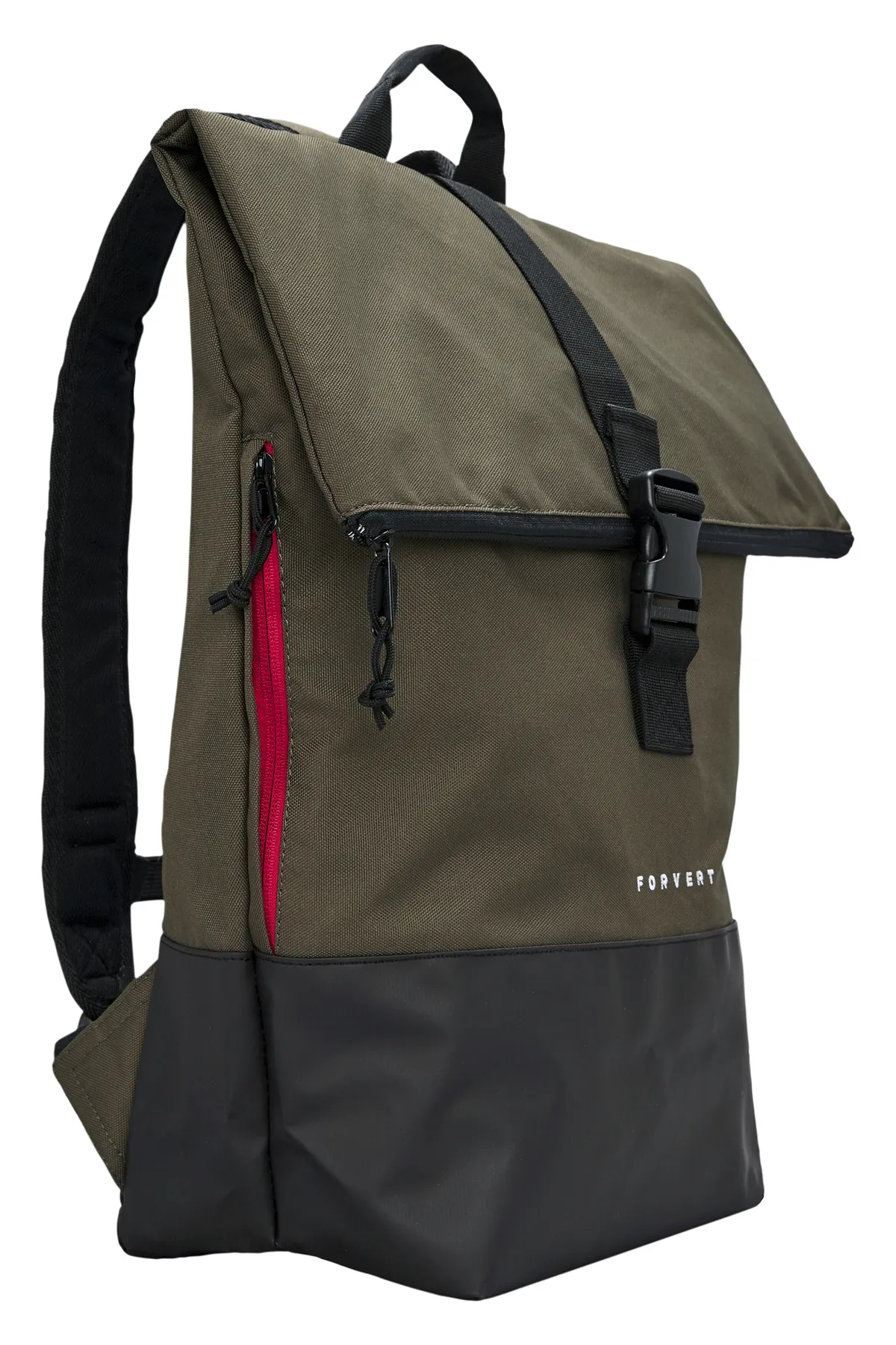 Forvert  Rucksack - Khaki - Unifarben