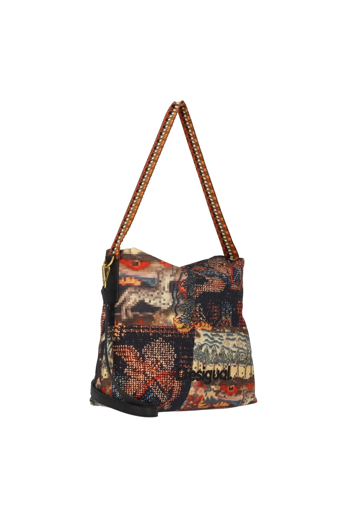 Desigual  Umhängetasche - Schwarz - Unifarben