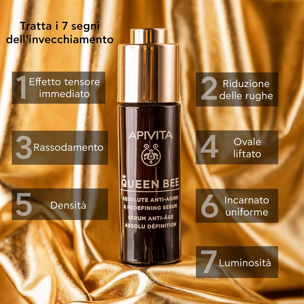 Queen Bee Absolute Anti-Aging und Straffungsserum – Anti-Falten-Gesichtsserum