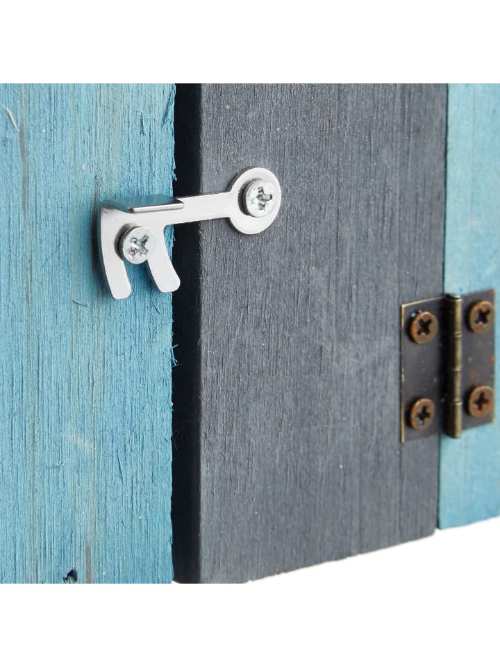 relaxdays Nistkasten in Hellblau - (B)17 x (H)24,3 x(T)12 cm günstig kaufen onesize
