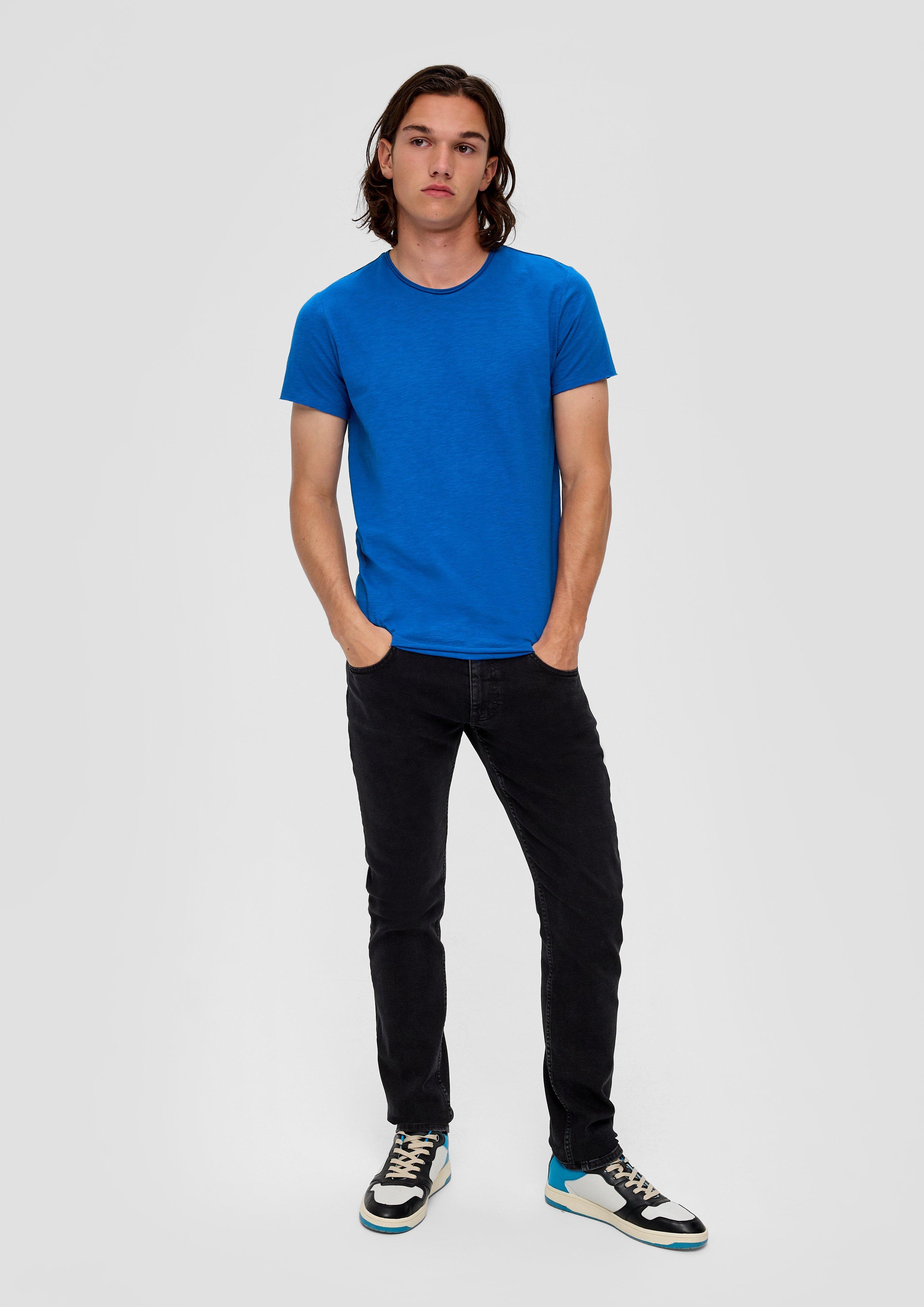 T-Shirt mit Flammgarnstruktur  2138566-5539