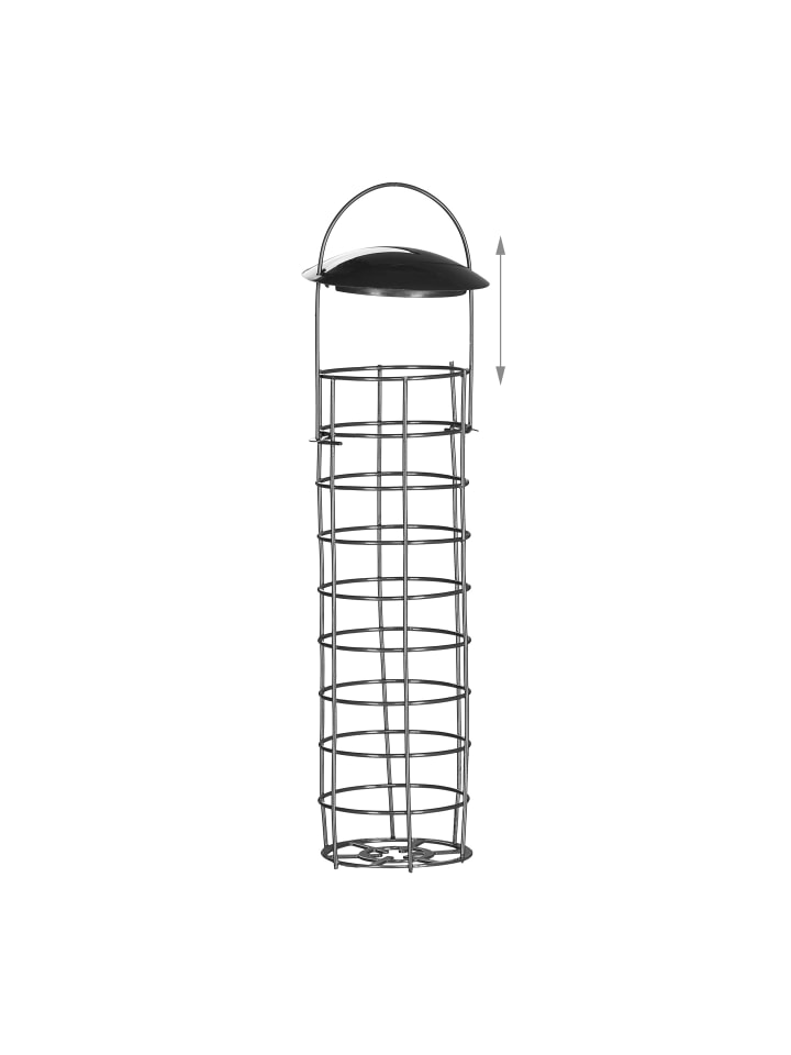 relaxdays 3 x Meisenknödelhalter in Schwarz - (H)31 x Ø 8,5 cm günstig kaufen onesize