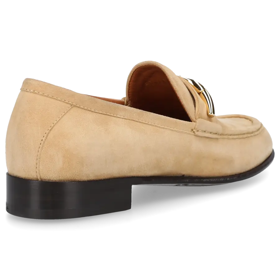 Valentino Garavani - Loafer VLOGO SIGNATURE Kalbsleder - beige