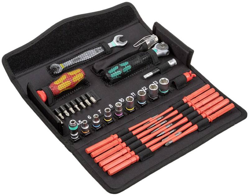 Wera Kraftform Kompakt W1 Wartung Werkzeug Set 35-tlg