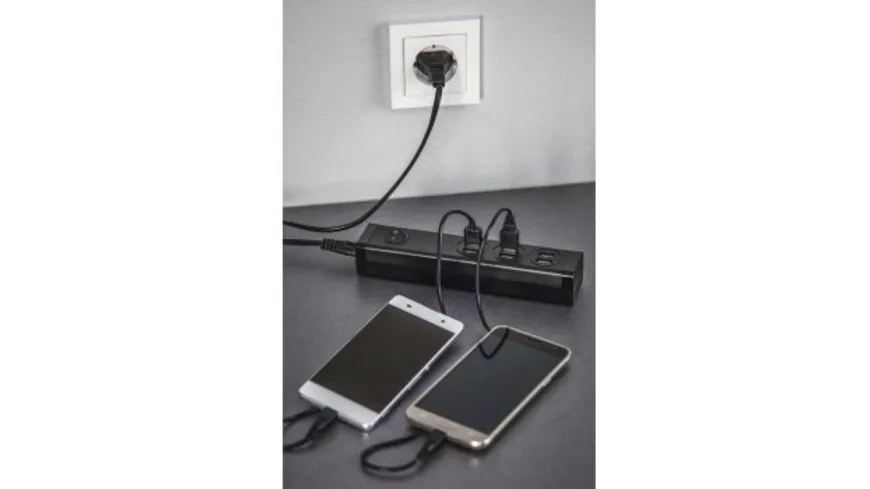 hama USB Ladestation 6-fach