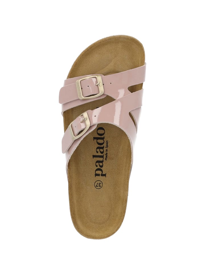 palado Pantoletten in metalic rose gold günstig kaufen