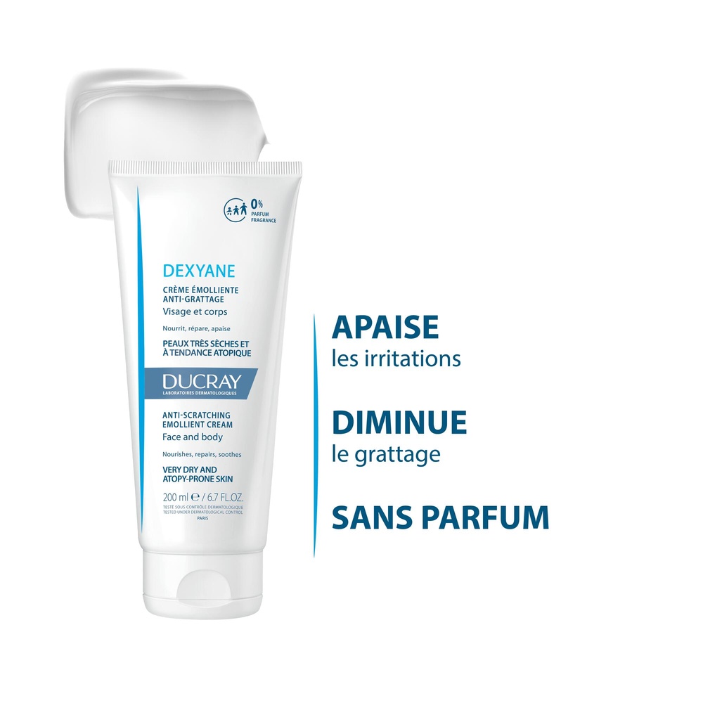Ducray Dexyane Crème émolliente 200 ml Crème émolliente