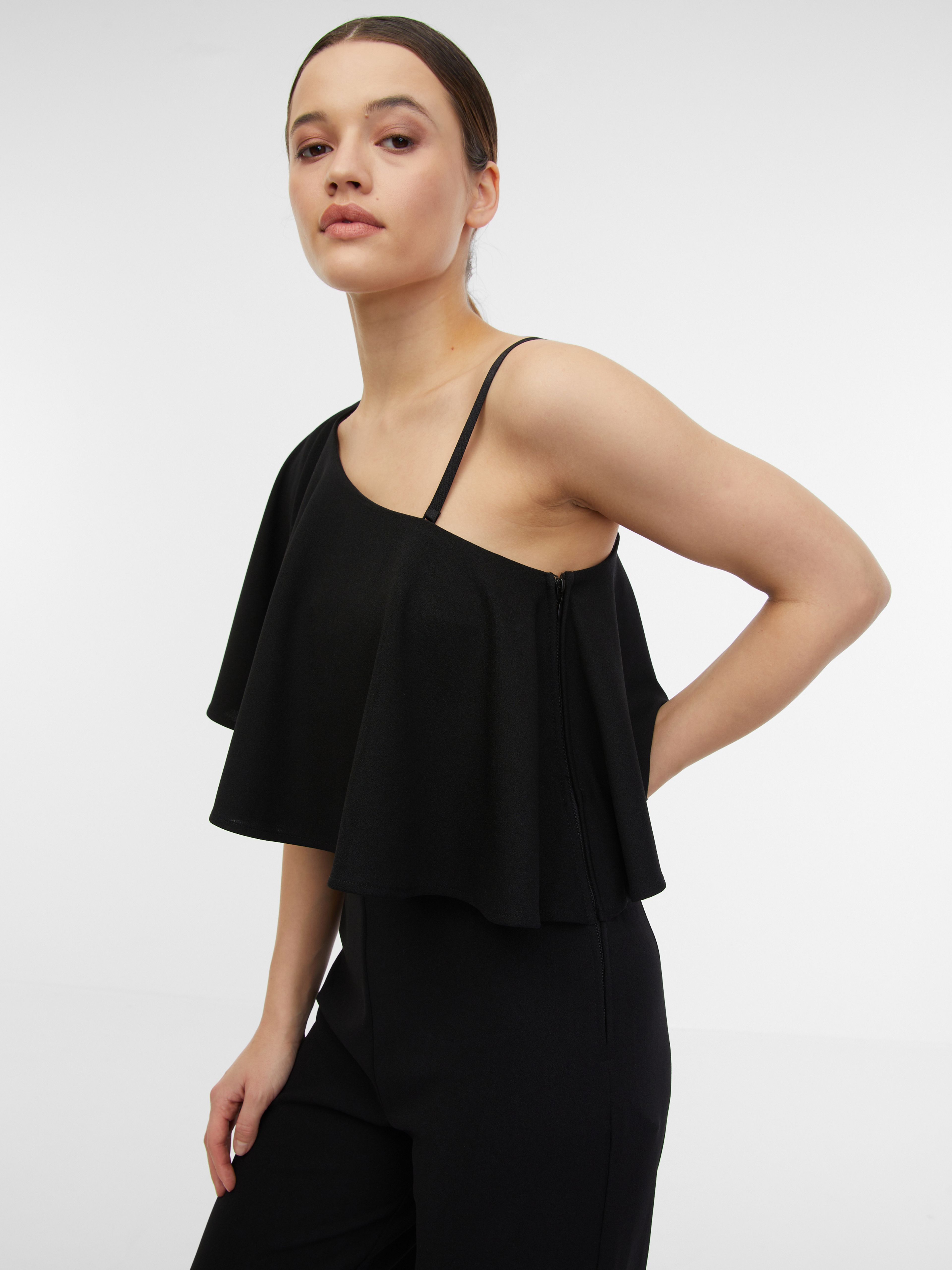 Schwarzer Damen-Overall ORSAY