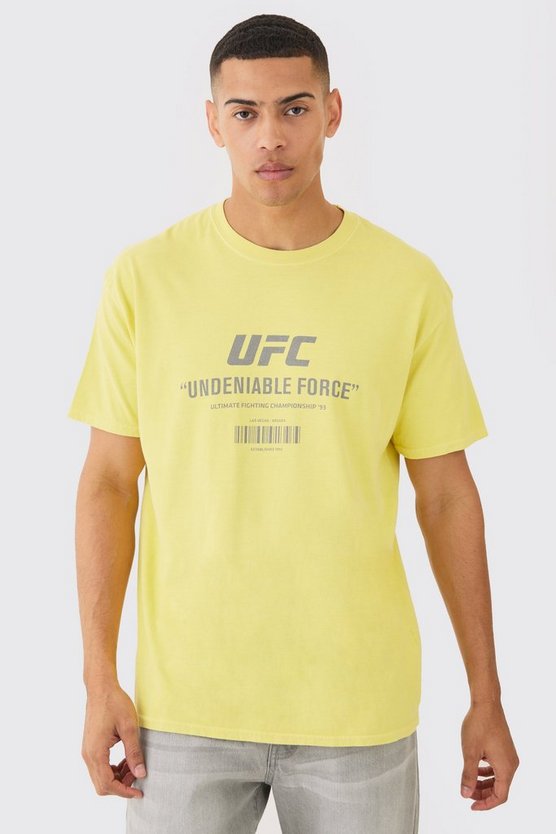 Oversize T-Shirt mit lizenziertem Ufc Print