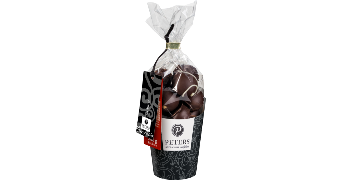 Peters Zartbitter Pralinen Köcher