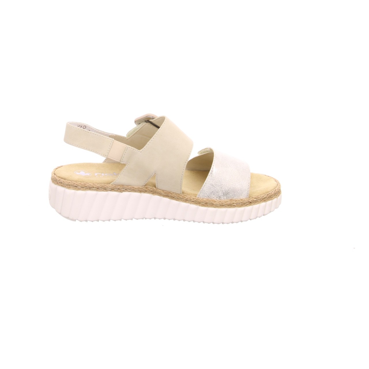 RIEKER Klassische Sandalen beige