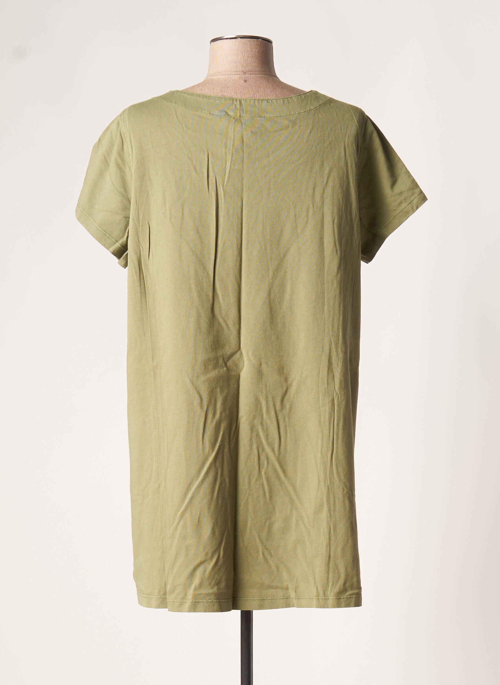 L Atelier D Anna Tuniquemanchecourte Femme couleur vert