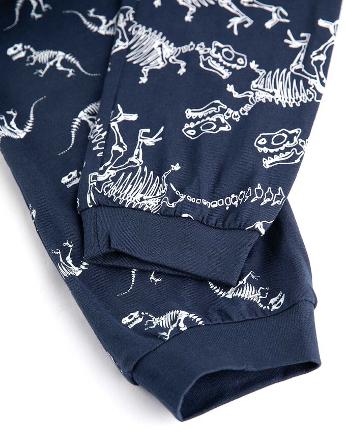 Pyjama Set aus Langarmshirt und Hose- 2er-Pack