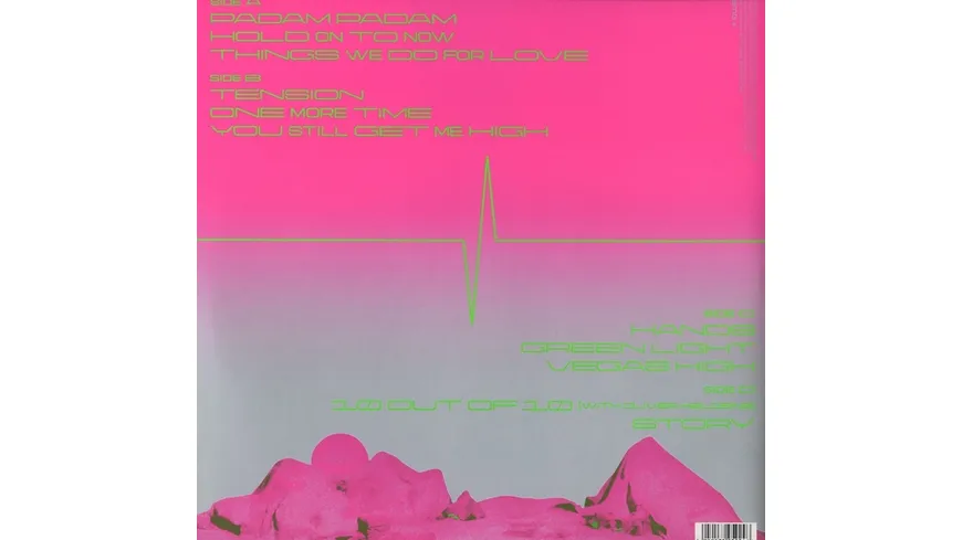 Extension(The Extended Mixes) Clear Green/Pink Vinyl