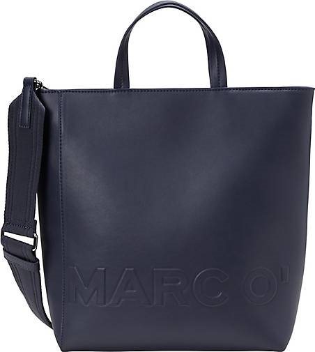 Marc O'Polo Shopper aus einer Lederalternative aus recyceltem Polyester