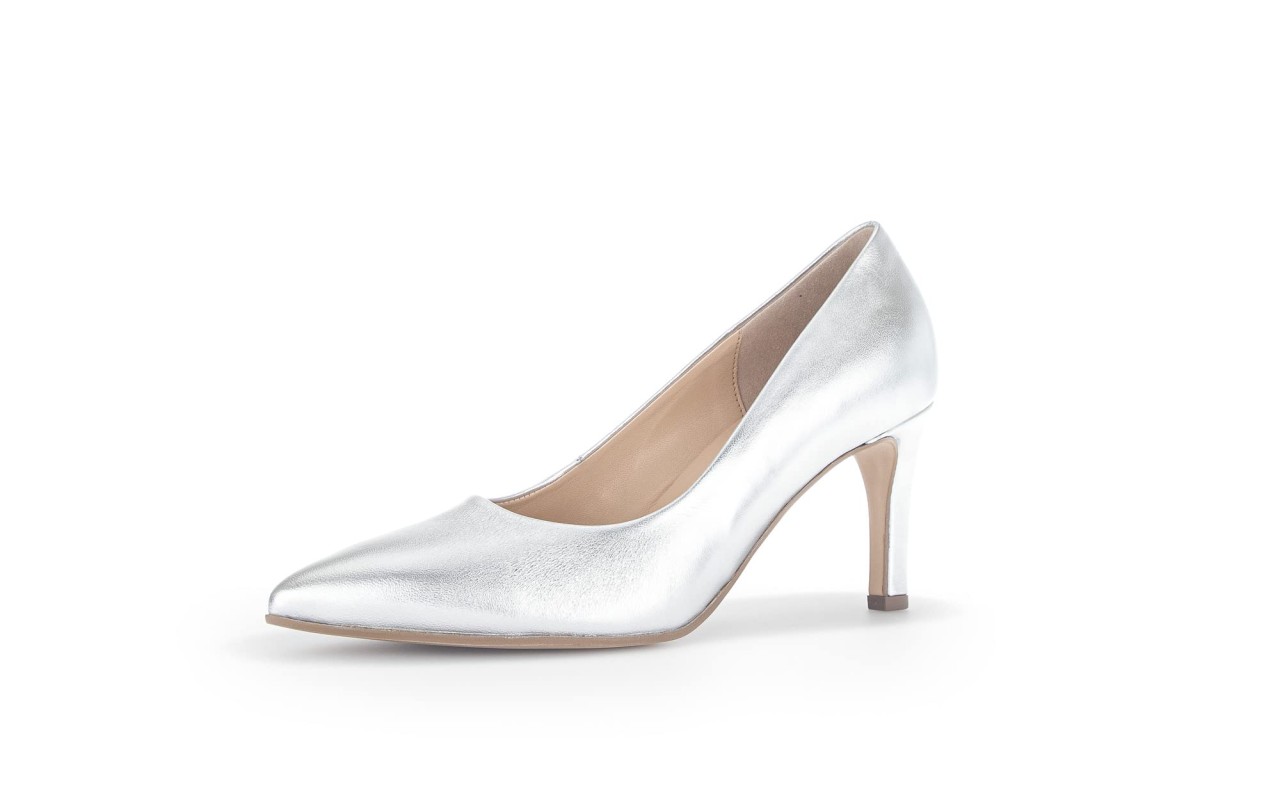 GABOR Ballerinas silber Gabor Fashion Eleganter Pumps 21.380.61