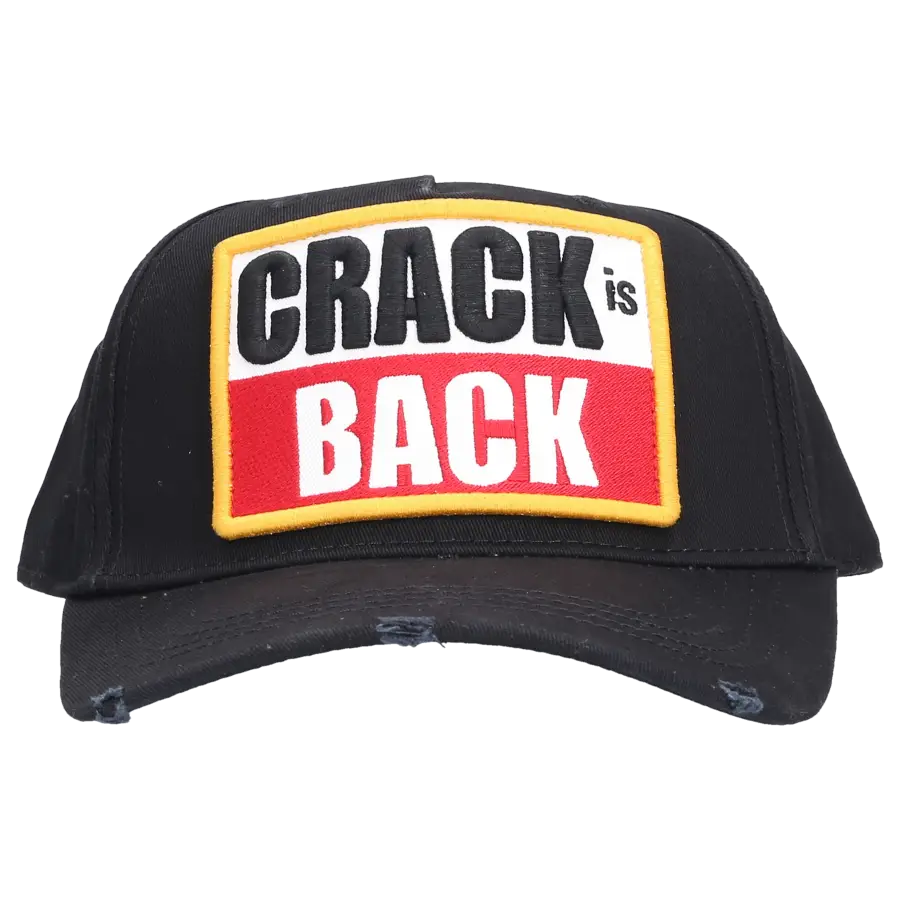 Dsquared2 - Snapback Cap CANADIAN PATCH Gabardine - schwarz