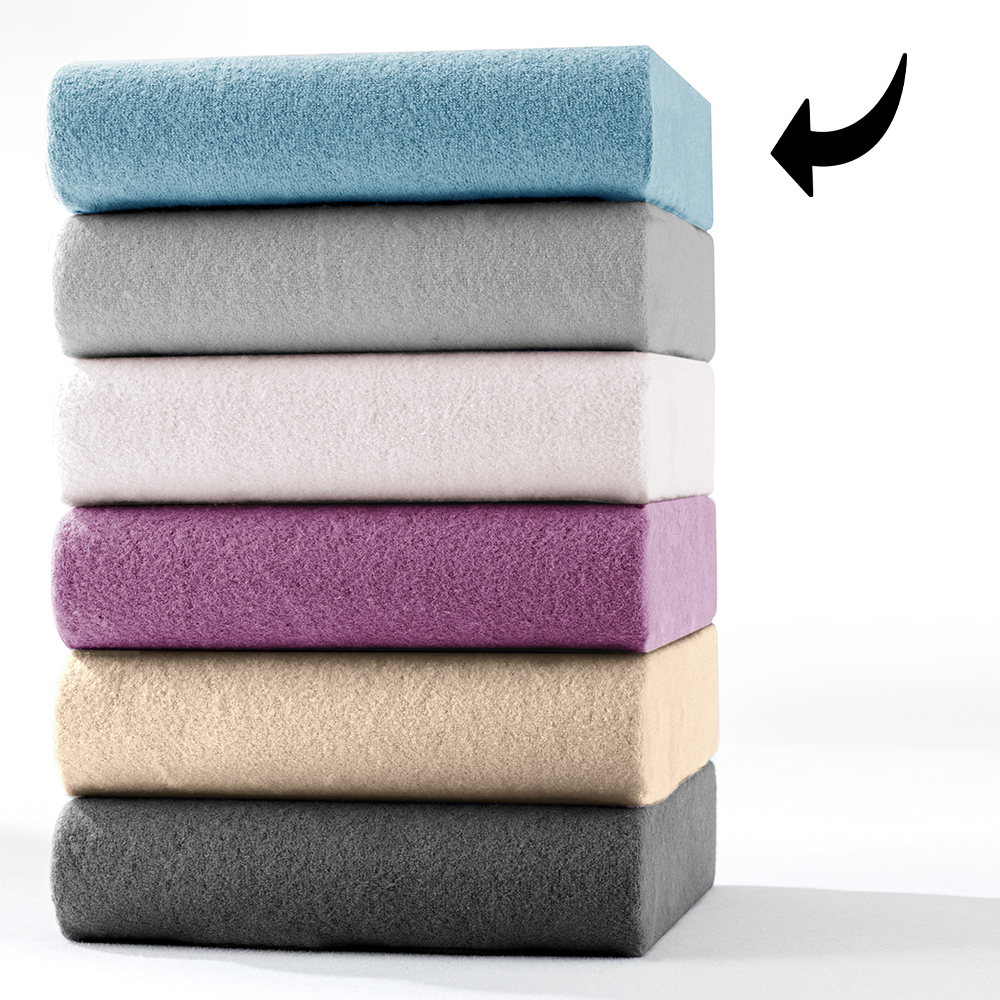 Dreamtex Mikrofaser-Flausch-Spannbetttuch - ca. 140 - 160 x 200 cm