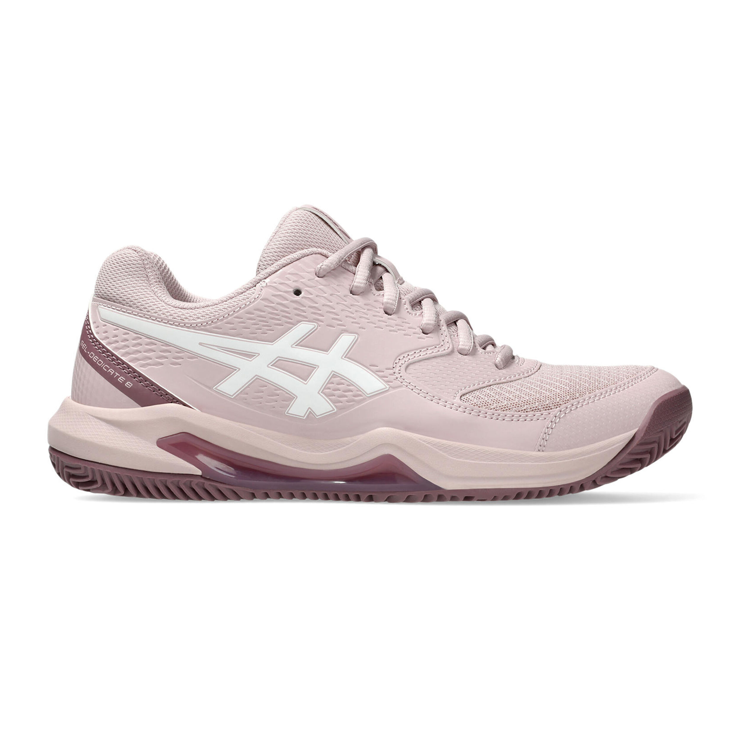 Gel-Dedicate 8 Clay Sandplatzschuh Damen - Altrosa, Mauve