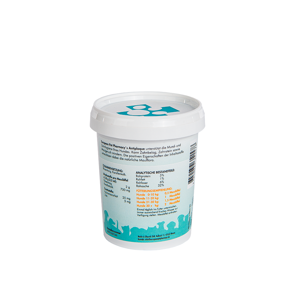Europeanpetpharmacy Ergänzungsfutter & Aufzucht Europeanpetpharmacy Antiplaque 335g 350 ml
