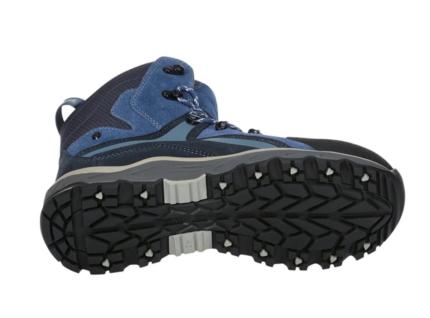 Engelbert Strauss Winterschnürstiefel knöchelhoch Herren Fb. Kobalt/Pazifik Outdoorwinterstiefel Rutschfest, Warmgefüttert, Wasserdicht, Winddicht