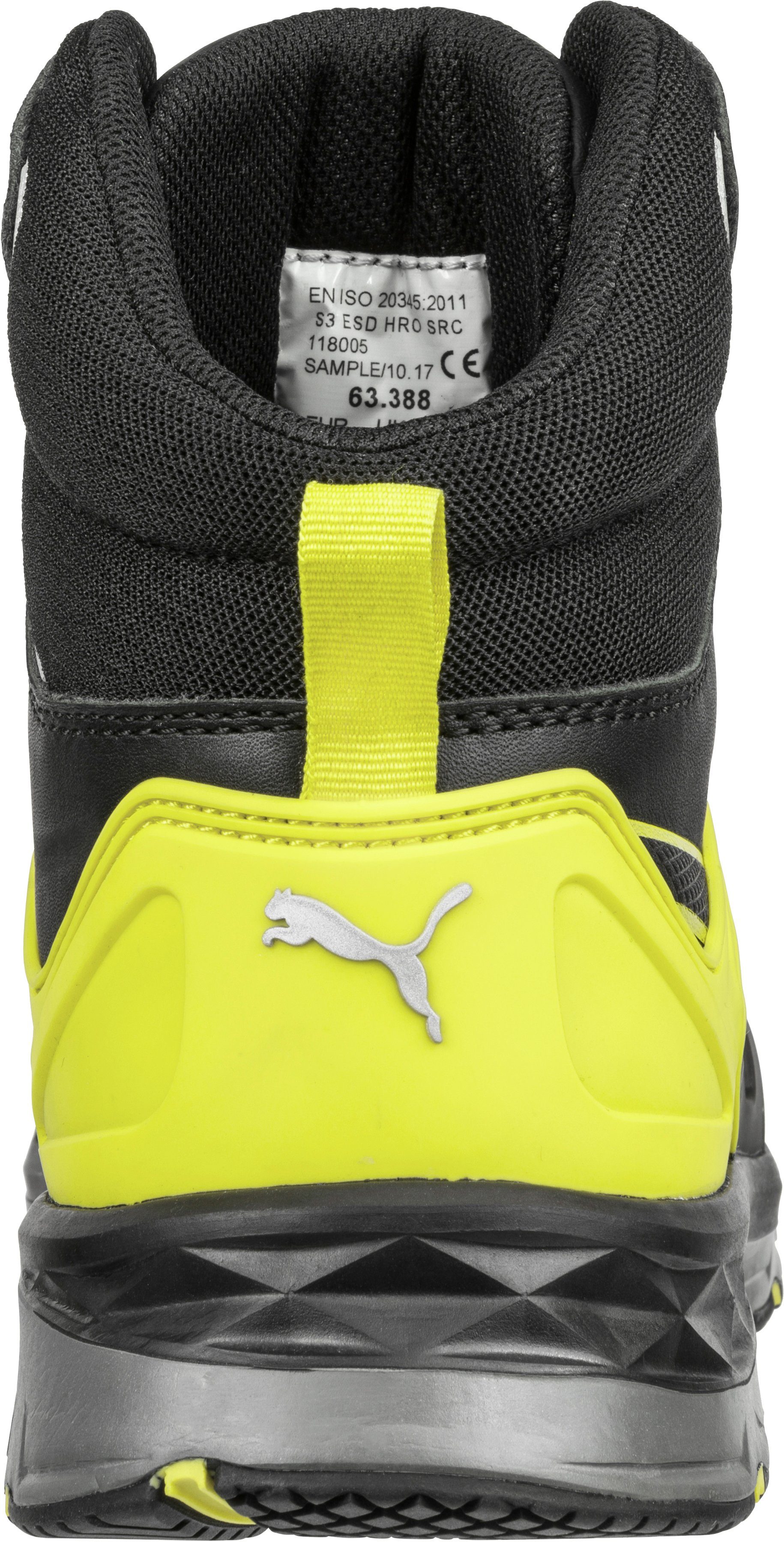 PUMA Safety VELOCITY 2.0 YELLOW MID Sicherheitsstiefel Sicherheitsklasse S3