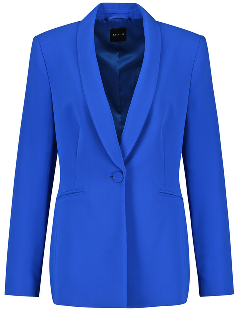 Taillierter Blazer mit Schalkragen