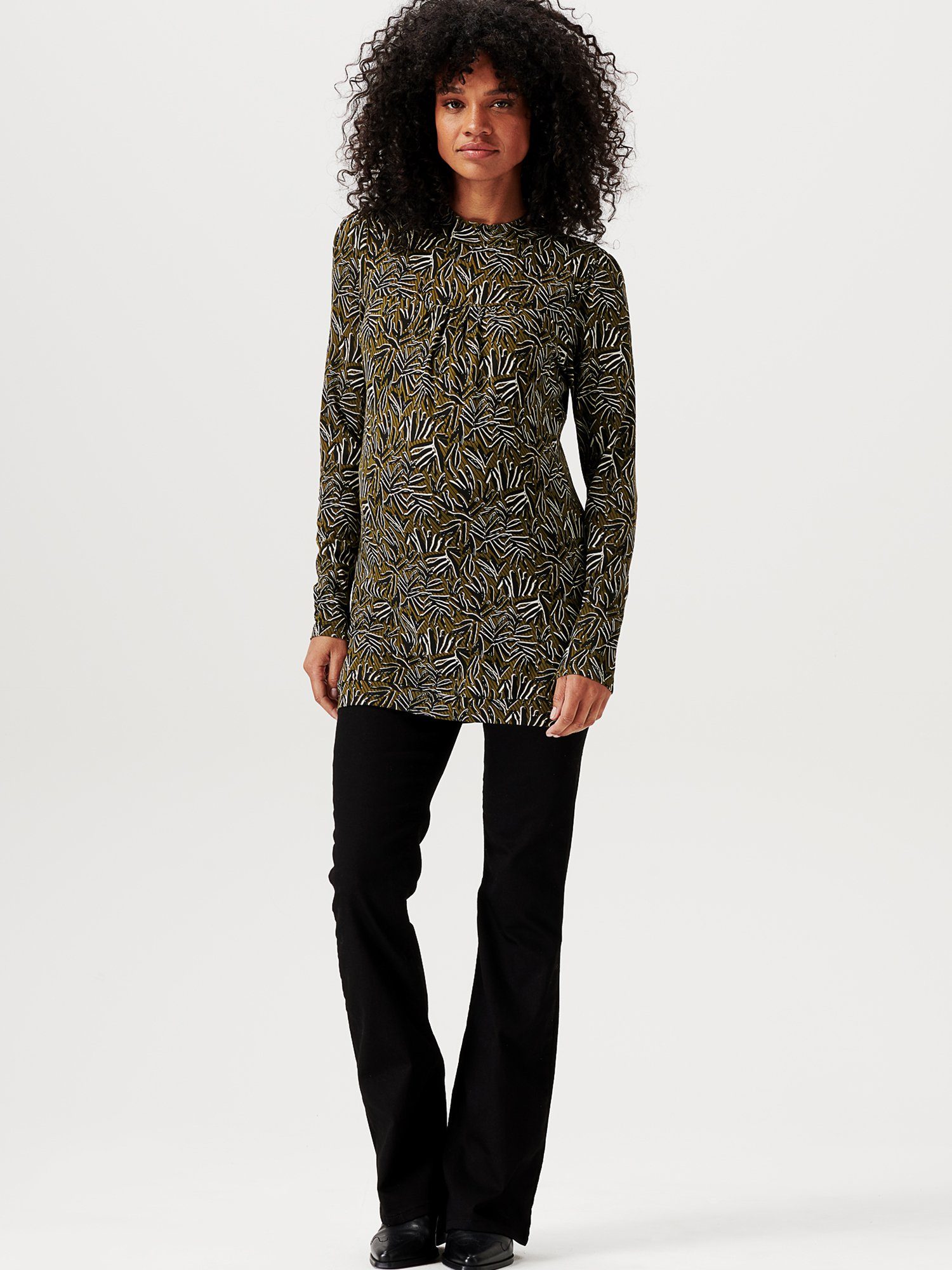 Noppies Umstandsshirt Noppies Langarmshirt Rayne (1-tlg)