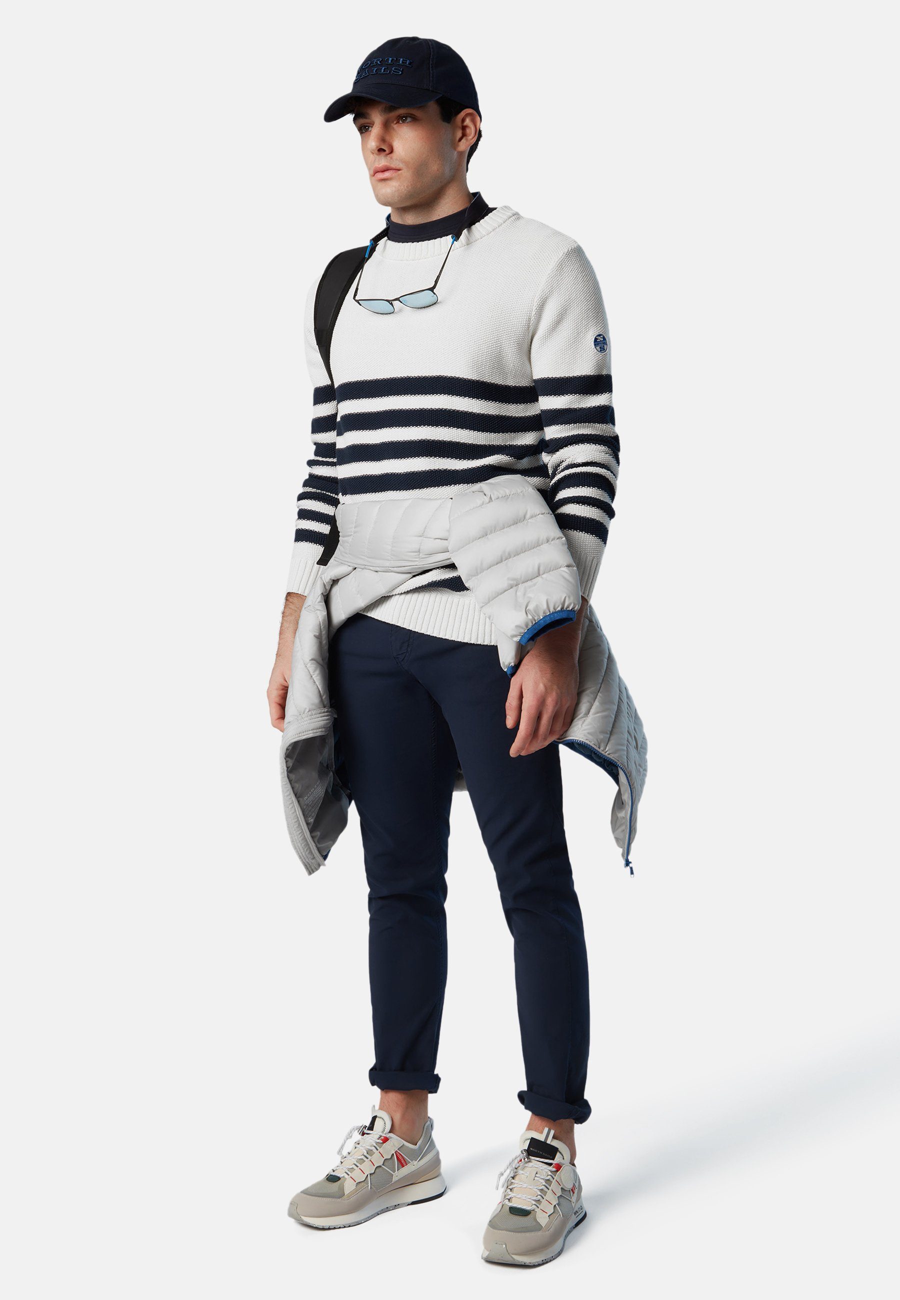 North Sails Strickpullover Breton gestreifter Pullover Sonstiges