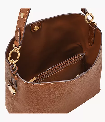 Fossil Bucket Shoulder Bag Jessie LiteHide™-Leder
