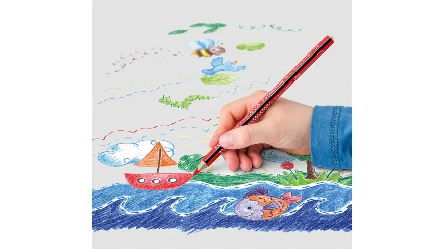 STAEDTLER Buntstift Noris® colour jumbo dreikant