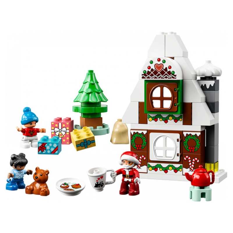 10976 La Maison en pain d'épices du Père NoËl LEGO DUPLO