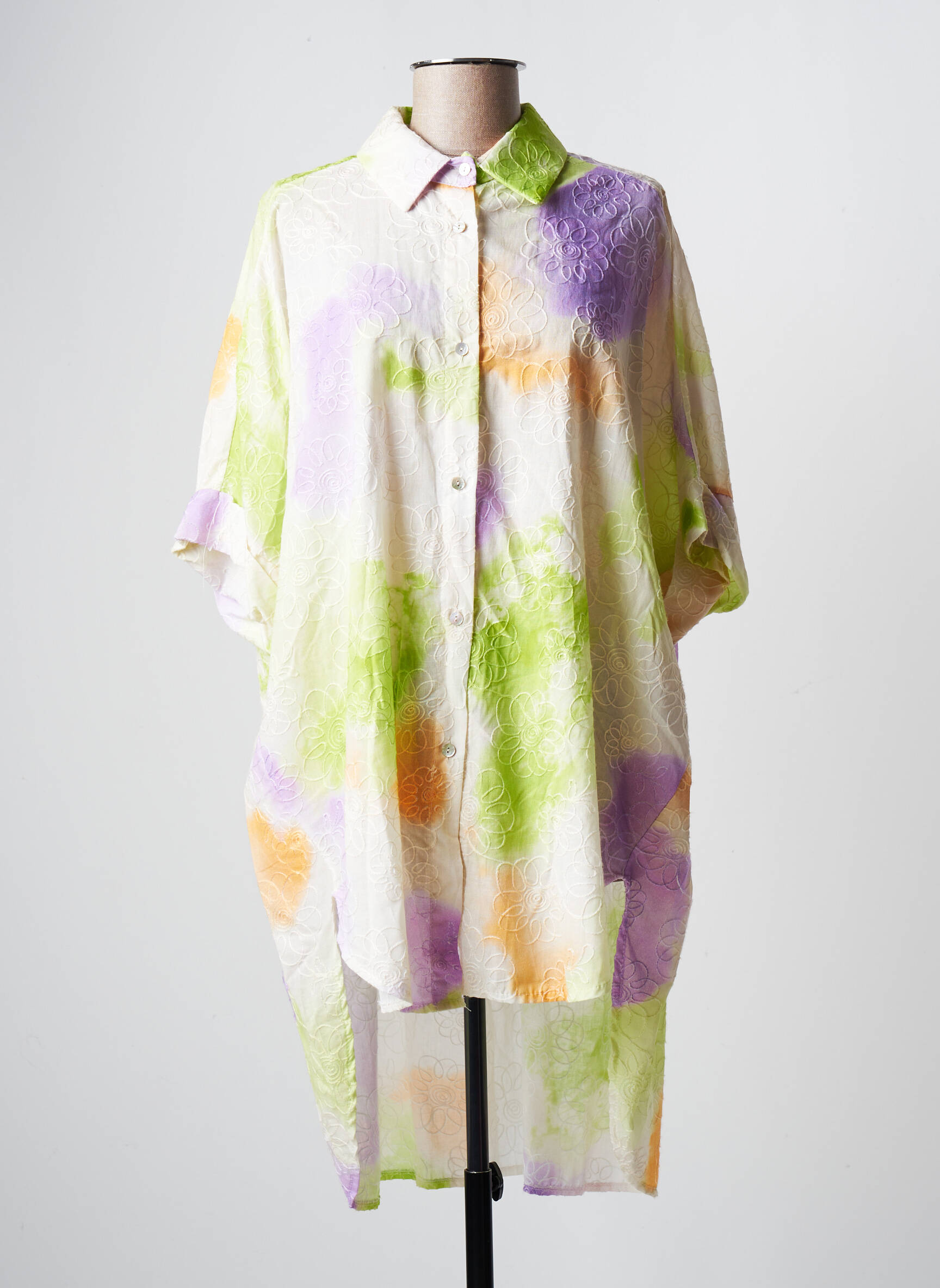 Intuition Tuniquemanchelongue Femme couleur vert