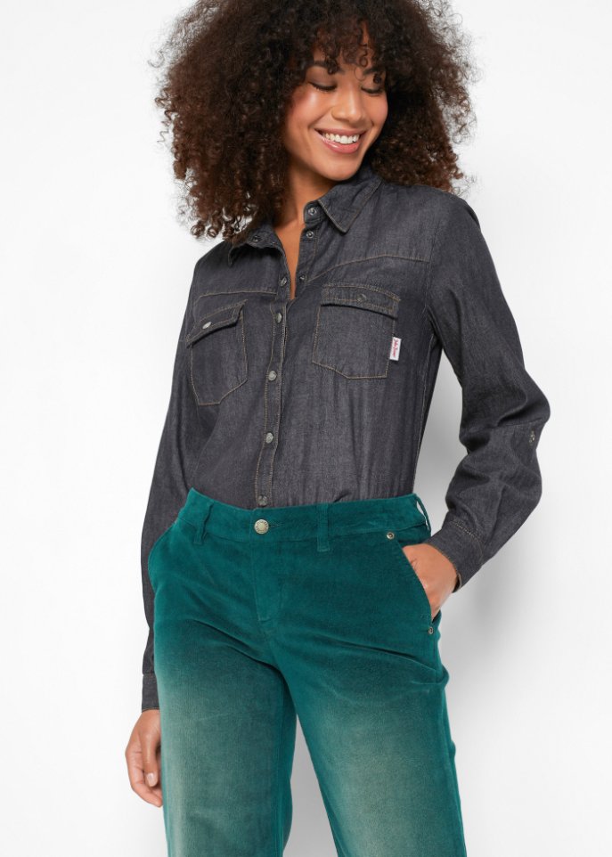 Stretch-Cordhose, Wide
