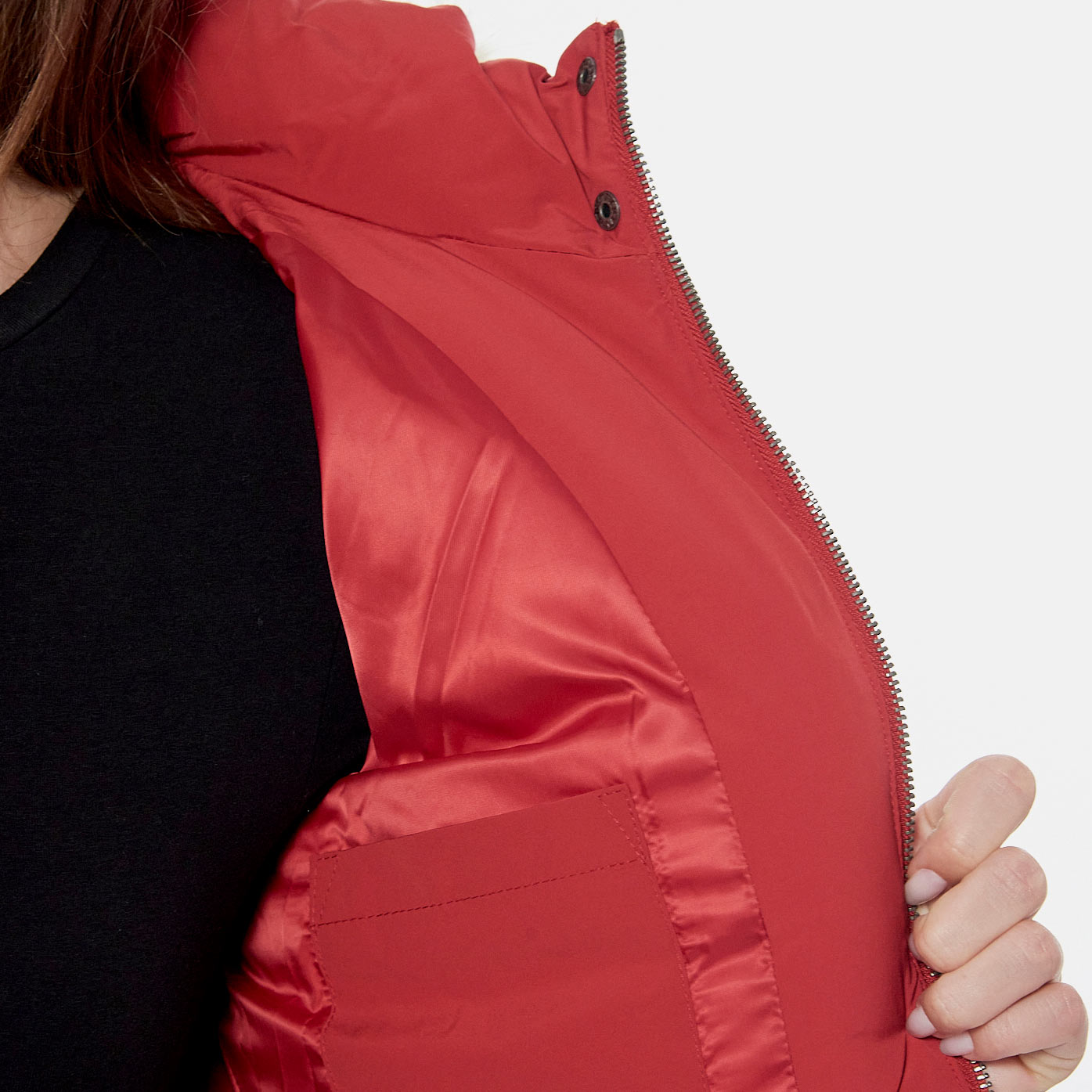 DIBBY  Doudoune rouge Femme