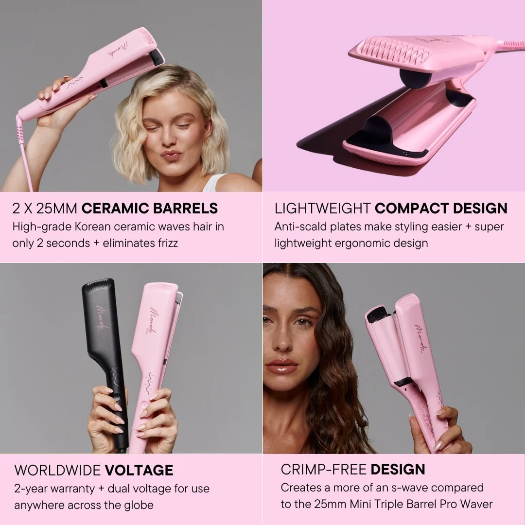 Hair Tools Double Waver - Pegla za kosu