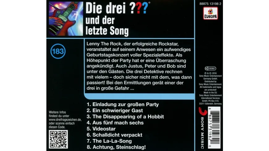 183/und der letzte Song
