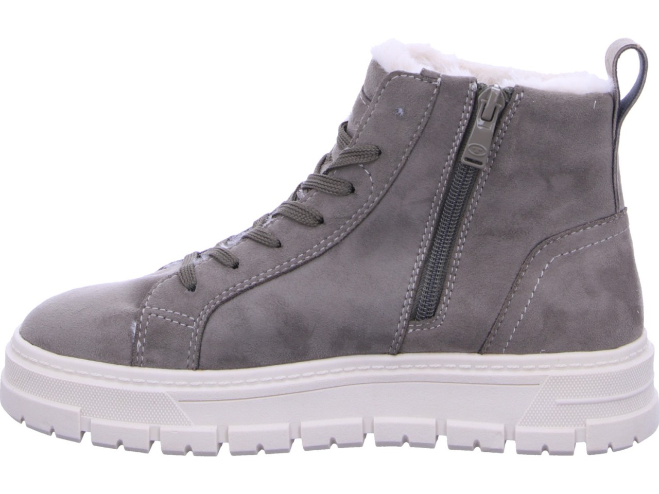 SUPREMO Winterstiefel grün