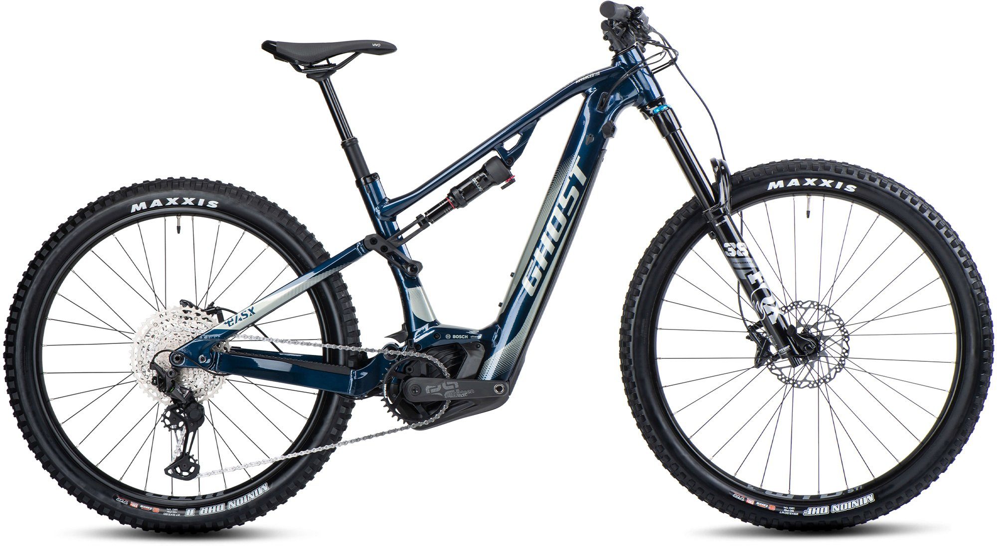 Ghost E-Bike E-ASX 160 Advanced AL, 12 Gang Shimano XT RD-M8100 Schaltwerk, Kettenschaltung, Mittelmotor, 750 Wh Akku