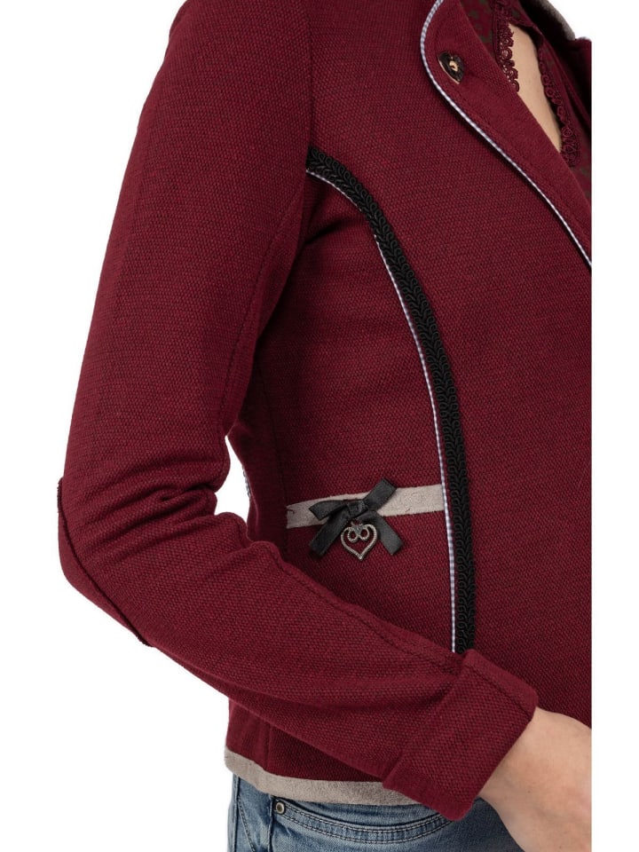 Hangowear Jacke QUIRINA in weinrot günstig kaufen