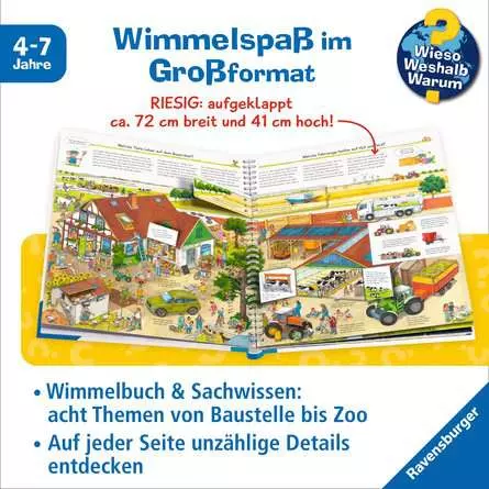 Ravensburger Wieso? Weshalb? Warum?: Das große Wimmelwissen (Riesenbuch)