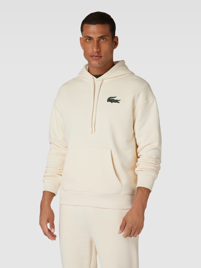 Hoodie mit Känguru-Tasche in offwhite