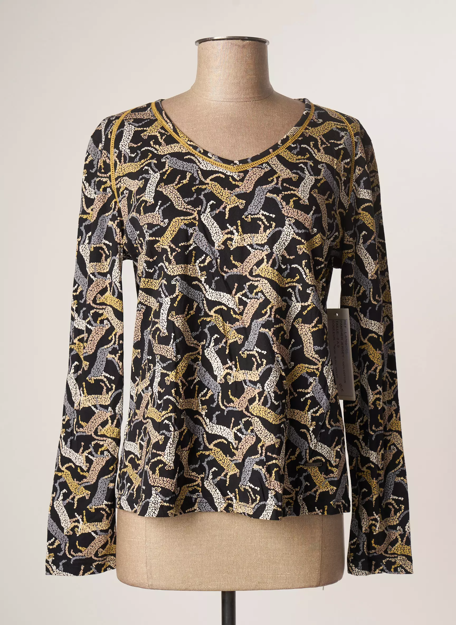 Agathe   Louise Tshirts Femme couleur noir