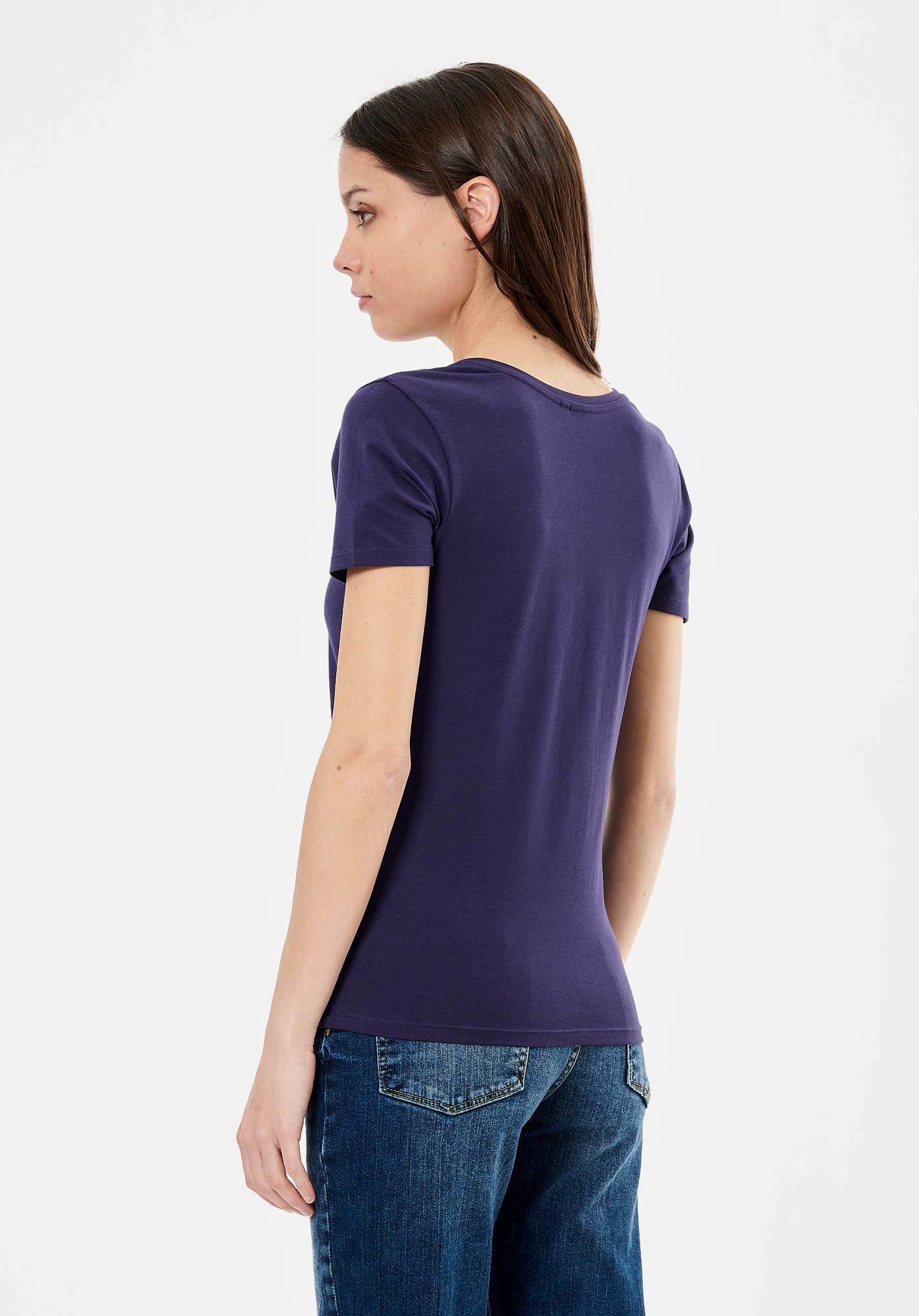 LION   T-shirt bleu marine Femme